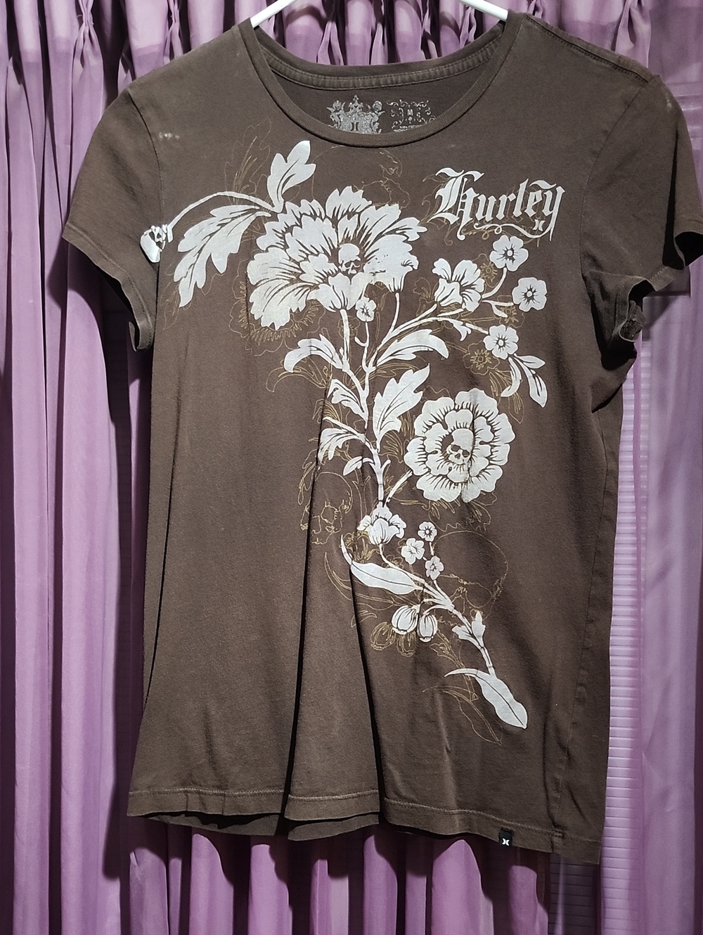Vintage Hurley Brown T-Shirt M